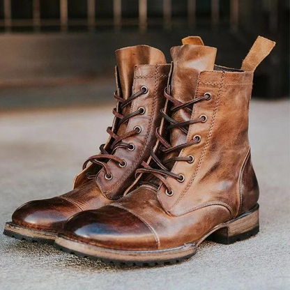 MARCO TOZZI - Bequeme Vintage Stiefel für Männer