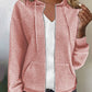 Freizeitjacke mit einfarbigen Taschen