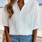 Emelia's Chic Aufzug Puffärmel Bluse