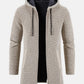 CHRIS - Langer Sweater mit Fleece
