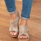 JASMINNA - Trendige Damensandalen mit Keilabsatz und ergonomischem FuÃ?bett