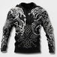 Warrior -  Wikinger-Kapuzenpulli