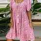 Fiona - Pinkes Casual-Kleid