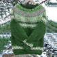 Melina - Isländischer Vintage Strick-Jacquard Pullover