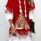 FallStil® - Auffälliges Hoodie-Minikleid mit Druck