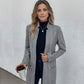 WinterTrend® - Stilvolle graue Jacke mit langen Ärmeln