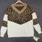 FallStil® - "Ruf der Wildnis" V-Ausschnitt Pullover
