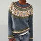 VILMA - Warmer nordischer Vintage-Pullover