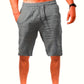 Graue Shorts mit Kordelzug und Taschen - Felix