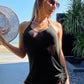 Nina - Modisches Schwarzes Minikleid