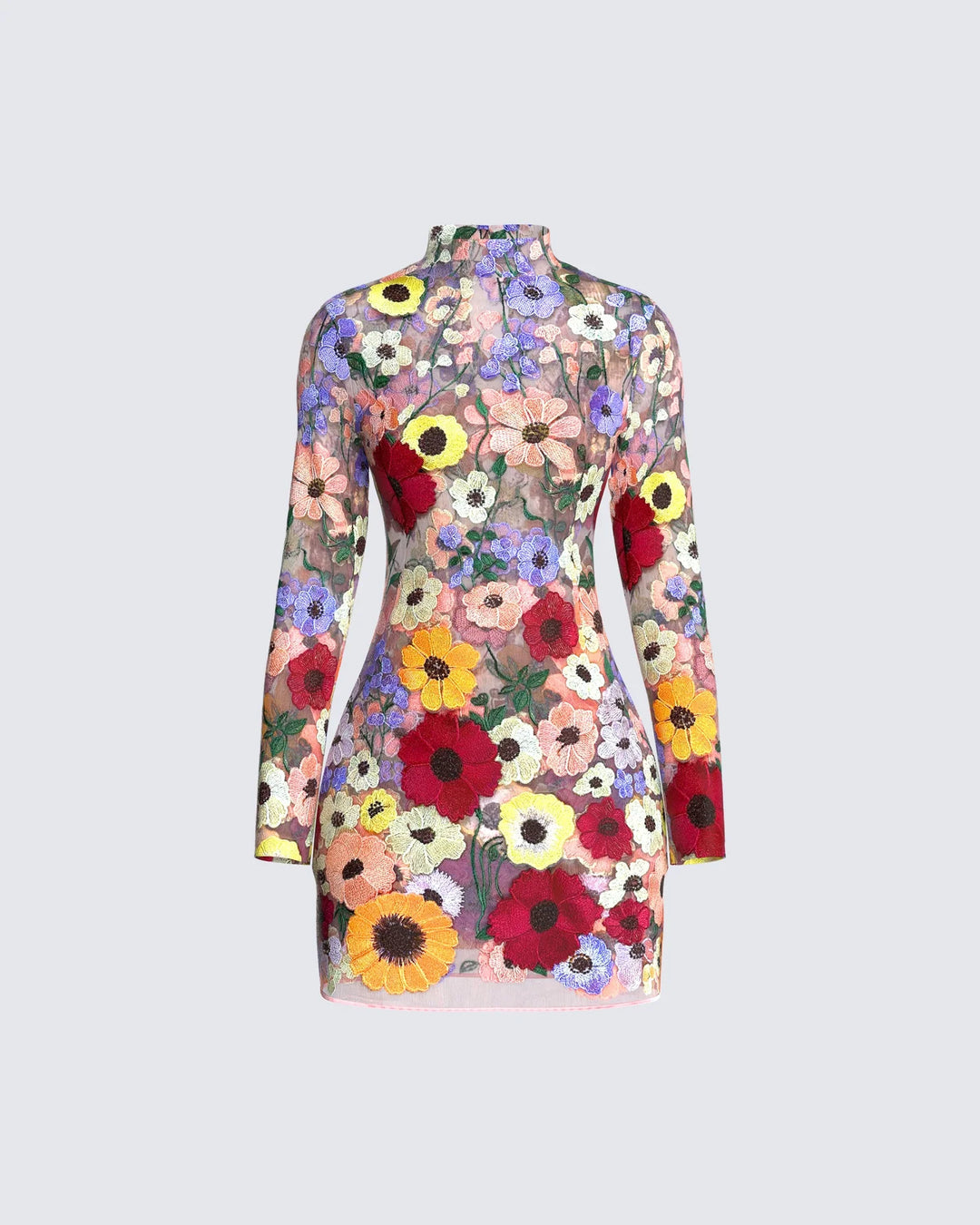 Flower Elegantes Midikleid - Rox
