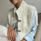 SENNA- Ärmellose Strickjacke