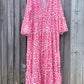 Raffiné® - Le Pink Chic Kleid mit Leopardenmuster