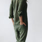 Lässiger Jumpsuit mit Knopfleiste