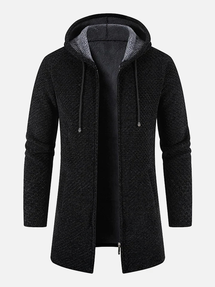 CHRIS - Langer Sweater mit Fleece
