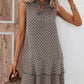 FallStil® - Schickes ärmelloses Minikleid in Apricot