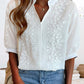 Emelia's Chic Aufzug Puffärmel Bluse