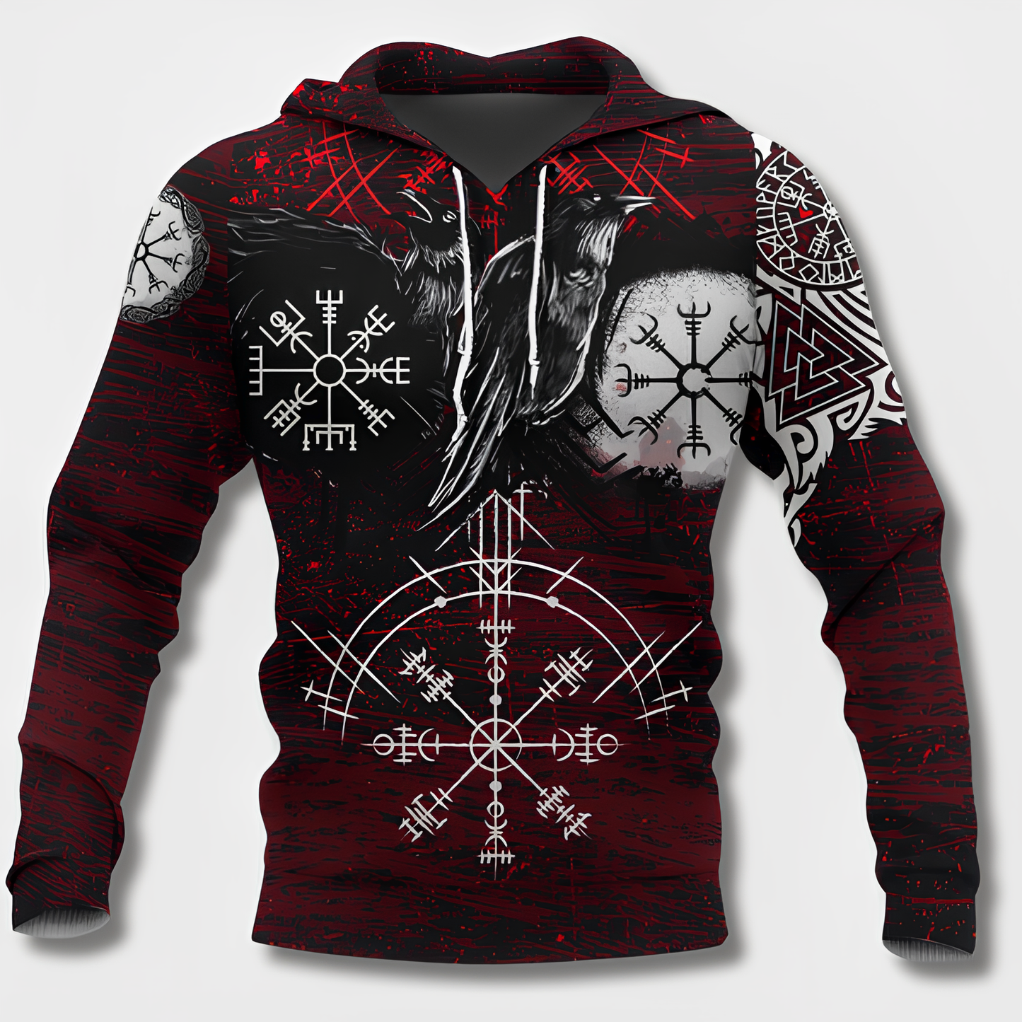 Warrior -  Wikinger-Kapuzenpulli