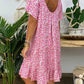 Fiona - Pinkes Casual-Kleid