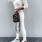 Elegante High-Waist Hose mit figurschmeichelnder Passform