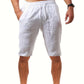 Graue Shorts mit Kordelzug und Taschen - Felix