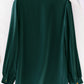 Grüne Eleganz-Bluse Sophia