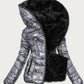Flashi - Gepolsterte Jacke mit warmem Plüschfutter