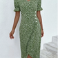 SpringStil® - Minikleid Damen - Sommerkleid - Elegant/Modisch - Frühling/Sommer - Grün - Babara-Mode