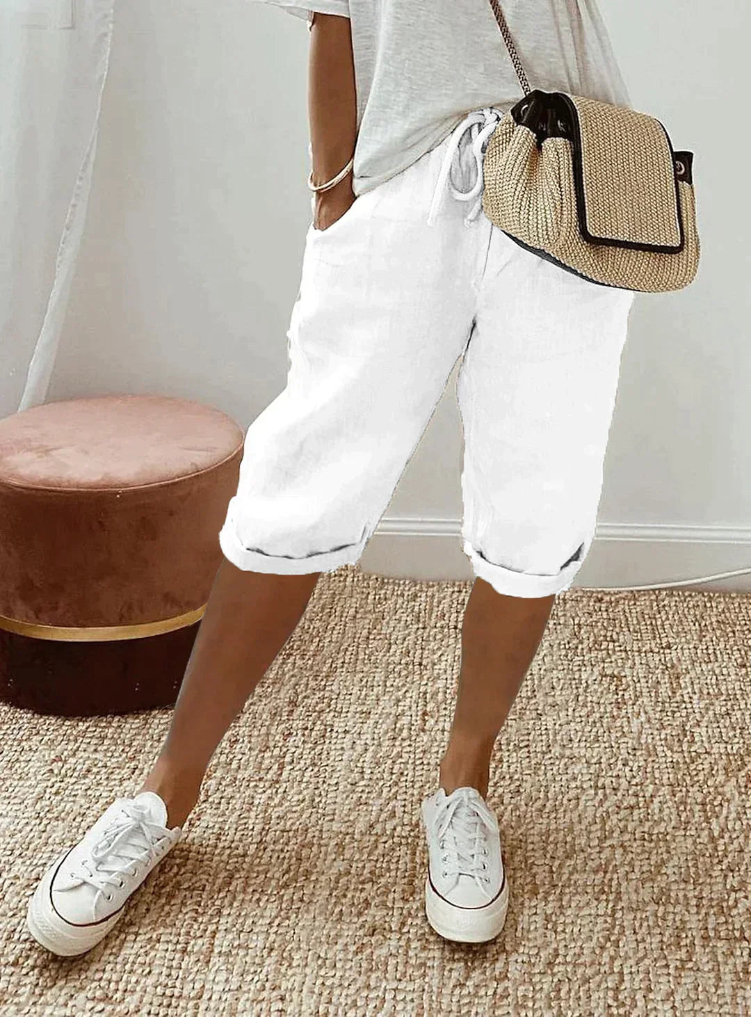 Sofia - lässige und stylische leinen hose