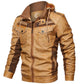 Ares - Schlichte Lederjacke
