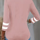 Schwarzes V-Ausschnitt T-Shirt - Nadia