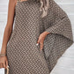 Emily - Asymmetrisches Kleid mit Alloverdruck