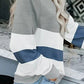 Even&Vil® - Bequemes gestreiftes langärmeliges Top