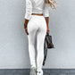 Elegante High-Waist Hose mit figurschmeichelnder Passform