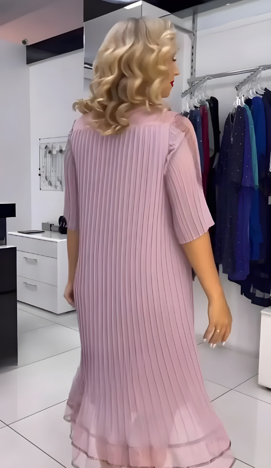 Schönes plissiertes Kleid - Nana