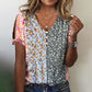 FallStil® - Kurzärmeliges Retro-Top mit Druck