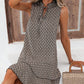 FallStil® - Schickes ärmelloses Minikleid in Apricot