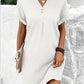 June | Kleid mit V-Ausschnitt