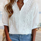 Emelia's Chic Aufzug Puffärmel Bluse
