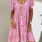 Fiona - Pinkes Casual-Kleid