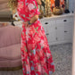 Morgan | Taschenkleid met V-Ausschnitt en Blumendruck