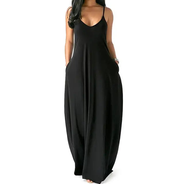 Lena - Elegantes Maxikleid in Cremeweiß