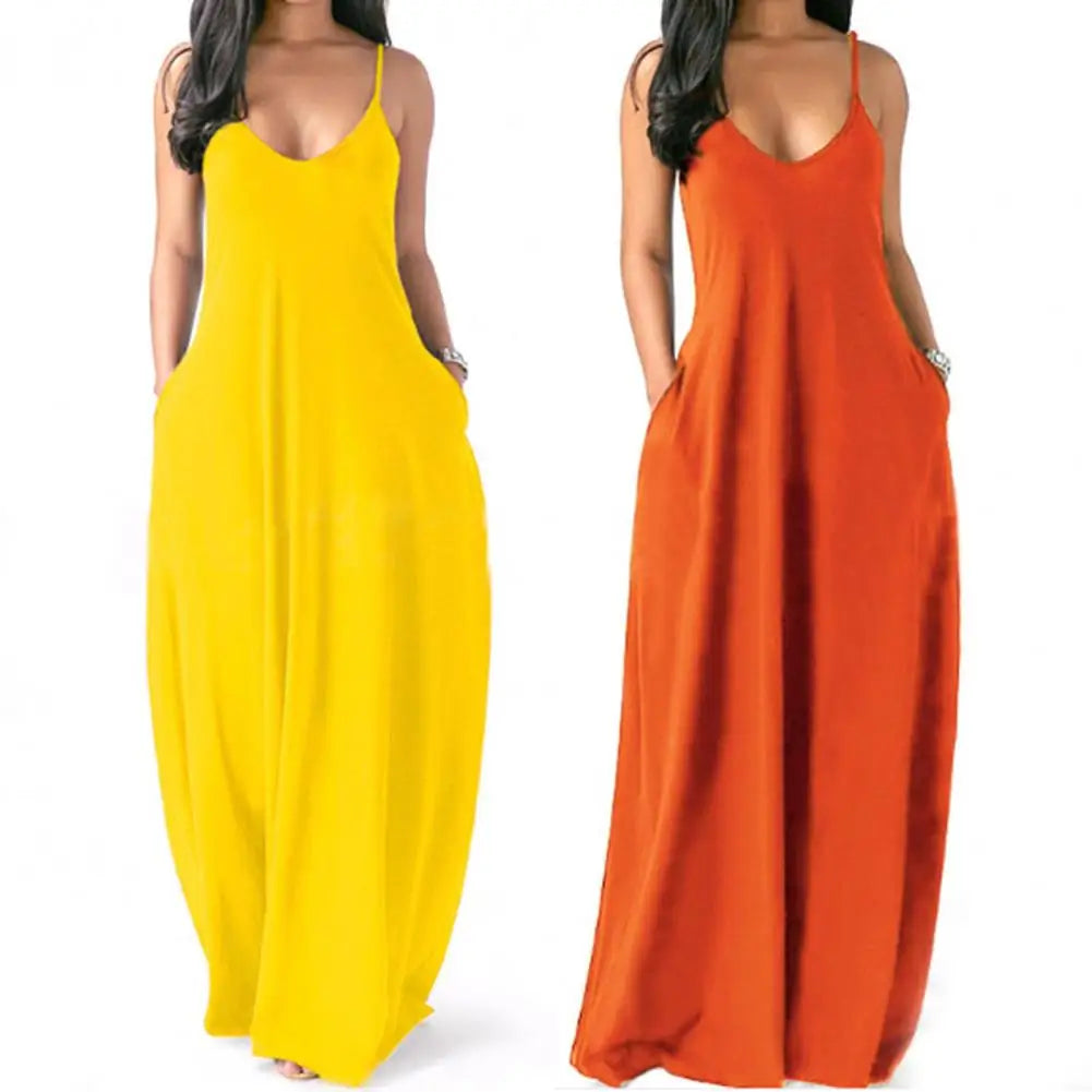 Lena - Elegantes Maxikleid in Cremeweiß