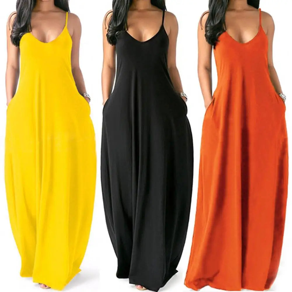 Lena - Elegantes Maxikleid in Cremeweiß