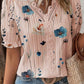 Emily – stilvolle bluse mit v-ausschnitt für den frühling