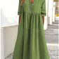 Bridget - Baumwoll-Leinen-Kleid