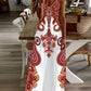 Gloria - V-Ausschnitt-Camikleid mit Blumenmuster