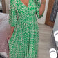 Amita - Schlankmachendes Maxikleid für den Frühling