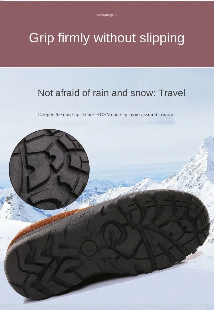 FrostGuard Luxe Leder-Schneestiefel