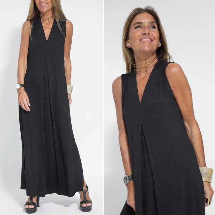 Lia - Grünes Maxikleid